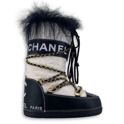 chanel winter boots